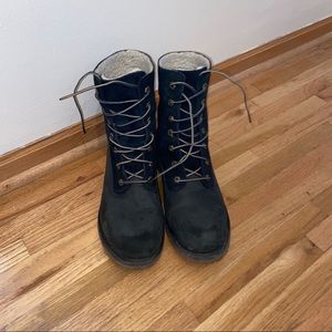 Navy boots